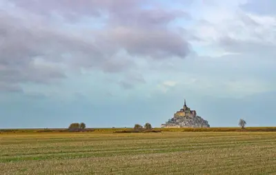 Paysage naturel près de la maison de vacances