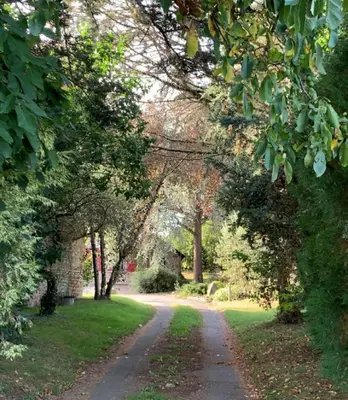 Jardin de l'établissement Gite de l'étang guillaume