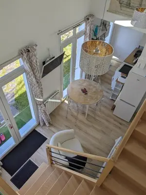 Cuisine ou kitchenette dans l'établissement Penuel Tiny House