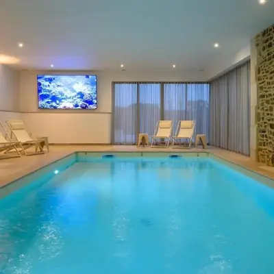 Luxurious Villa With Spa And Indoor Swimming Pool