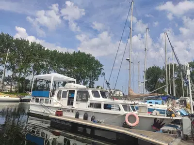 Paysage naturel près de le bateau