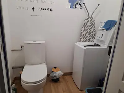 Salle de bains dans l'établissement le clos patarot
