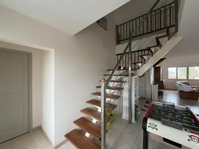 Plan de l'établissement Ecume maison spacieuse lumineuse 1km de la plage vue mer plage d'Asnelles, en plein coeur des plages du débarquement, 2 sdb, 2 WC, parking privatif, terrasse, jardin, table de ping pong aux beaux jours, près de Bayeux