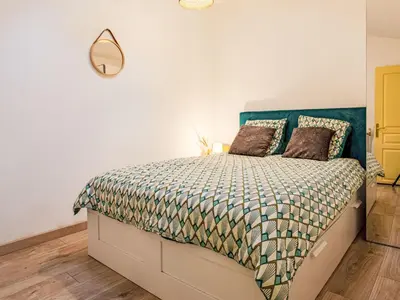 Un ou plusieurs lits dans un hébergement de l'établissement Holiday Home Girofla by Interhome