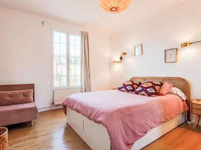Un ou plusieurs lits dans un hébergement de l'établissement Holiday Home Girofla by Interhome