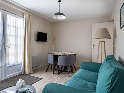 Coin salon dans l'établissement Apartment Gîte Taumain by Interhome
