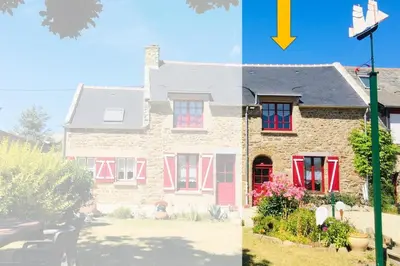 Bâtiment de la maison de vacances