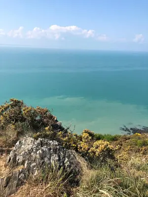 Paysage naturel près de la maison de vacances