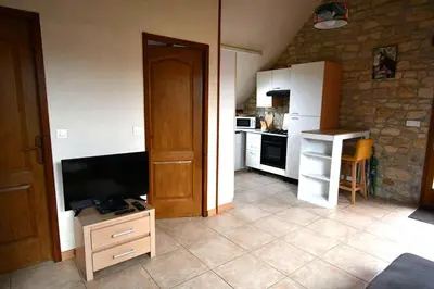 Cuisine ou kitchenette dans l'établissement Prévalon