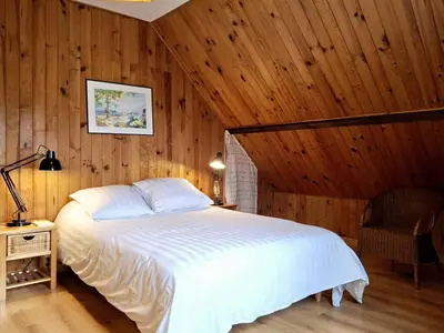 Un ou plusieurs lits dans un hébergement de l'établissement Maison accueillante proche plage pour 6 personnes - FR-1-788-89