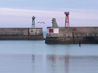 Vue sur la rivière ou le fleuve situé(e) à proximité de la maison de vacances