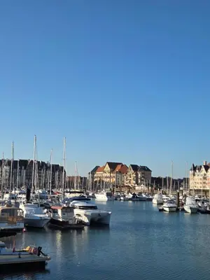 Paysage naturel près de le bateau
