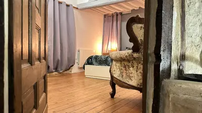 Un ou plusieurs lits dans un hébergement de l'établissement Ancienne dépendance du Duc de Normandie - Château
