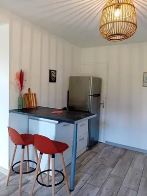 Cuisine ou kitchenette dans l'établissement Le gîte d'Elisa