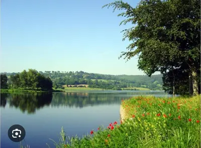 Paysage naturel près de la maison de vacances