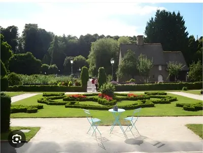 Jardin de l'établissement Le gîte d'Elisa