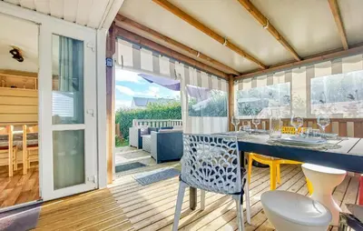 Plan de l'établissement 2 Bedroom Pet Friendly Stacaravan In Cancale