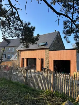 Bâtiment de la maison de vacances