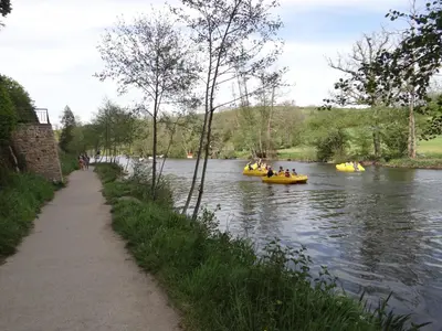 Vue sur la rivière ou le fleuve situé(e) à proximité de le séjour chez l'habitant