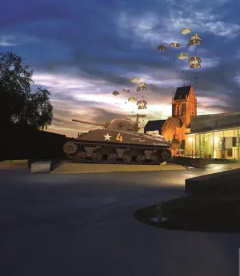 Plan de l'établissement Camping Sainte Mère Eglise
