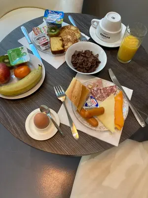 Nourriture dans l'hôtel ou à proximité