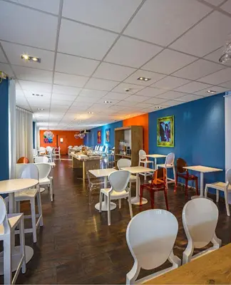 Restaurant ou autre lieu de restauration dans l'établissement Hotel Gabriel