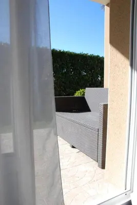 Balcon ou terrasse dans l'établissement Hôtel Ariane & SPA