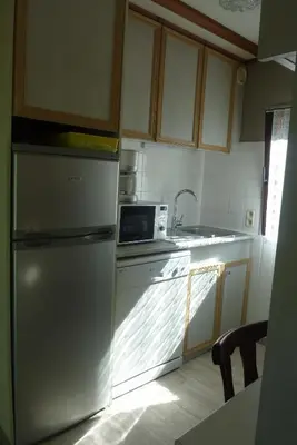 Cuisine ou kitchenette dans l'établissement Relais Du Saussay