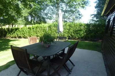 Jardin de l'établissement Relais Du Saussay