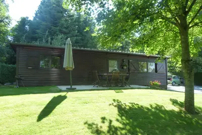 Jardin de l'établissement Relais Du Saussay