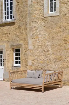 Coin salon dans l'établissement La Villa Escuris
