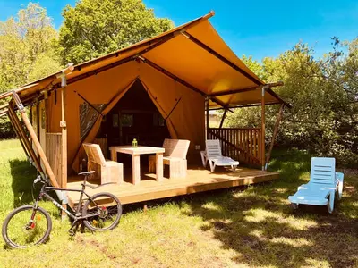 Jardin de l'établissement O2 Camping