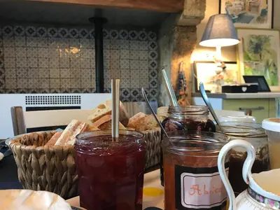 Nourriture dans le B&B/chambre d'hôtes ou à proximité