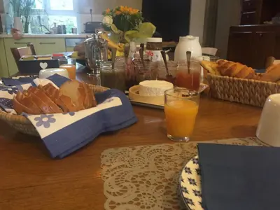 Nourriture dans le B&B/chambre d'hôtes ou à proximité