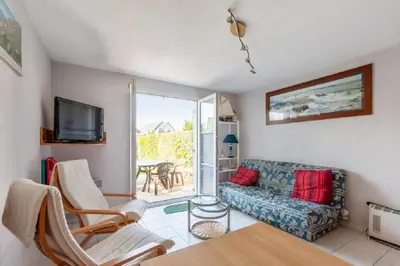 Coin salon dans l'établissement Residence Port Guillaume - maeva Home