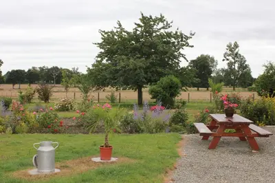 Jardin de l'établissement Au p'tit Mont