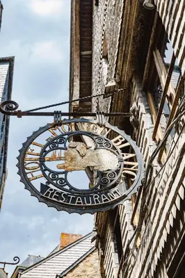 Plan de l'établissement Le Mouton Blanc