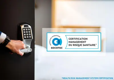 Certificat, récompense, panneau ou autre document affiché dans l'établissement B&B HOTEL Caen Mémorial