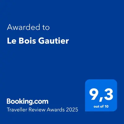 Certificat, récompense, panneau ou autre document affiché dans l'établissement Le Bois Gautier