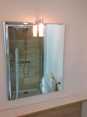 Salle de bains dans l'établissement Appartement sur 3 niveaux centre ville CAEN