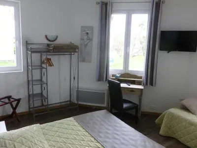 Un ou plusieurs lits dans un hébergement de l'établissement Hotel Jersey