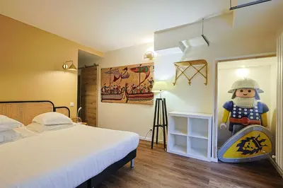 Un ou plusieurs lits dans un hébergement de l'établissement Manoir'Hastings