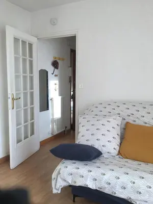 Un ou plusieurs lits dans un hébergement de l'établissement Residence les Goelands