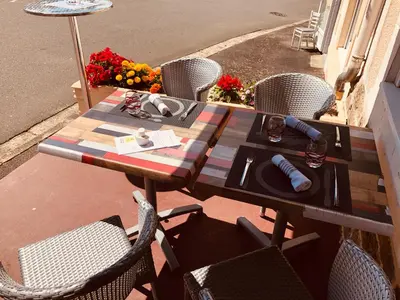 Plan de l'établissement Restaurant Hotel Logis Chez Sophie