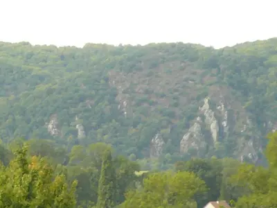 Paysage naturel près de la maison d'hôtes