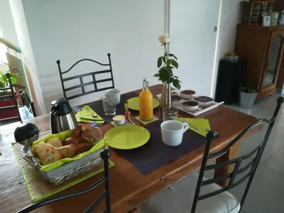 Nourriture dans le B&B/chambre d'hôtes ou à proximité