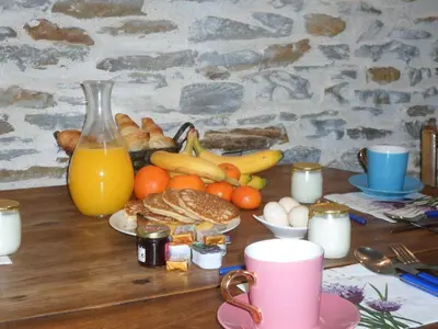 Nourriture dans le B&B/chambre d'hôtes ou à proximité