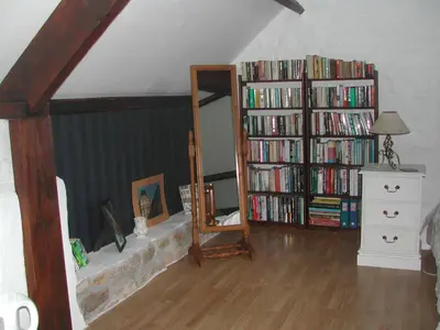 Bibliothèque dans le B&B/chambre d'hôtes