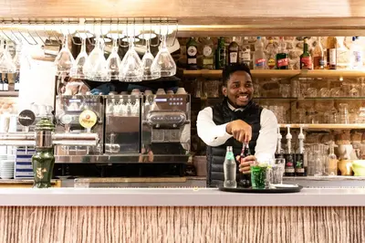 Boissons dans l'établissement La Confiance