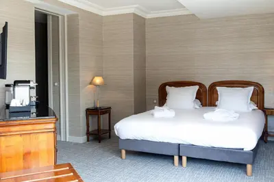 Un ou plusieurs lits dans un hébergement de l'établissement Le Relais Saint Michel